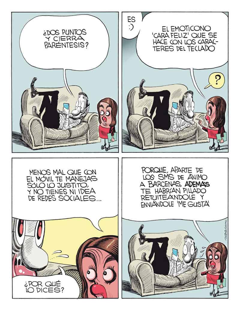 Rajoy y los SMS a Bárcenas.