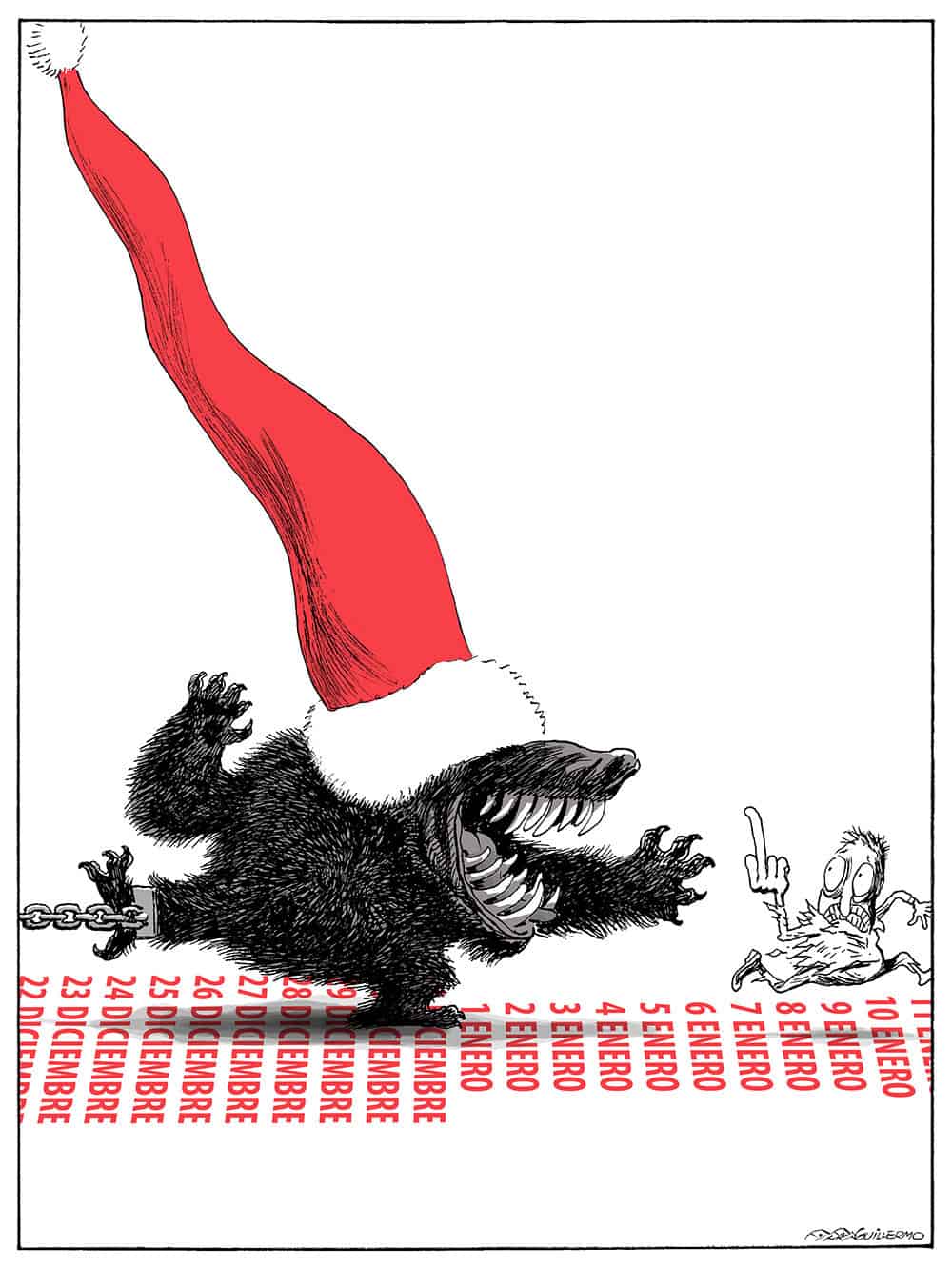 Hasta luego, maravilloso Espíritu de la Navidad.