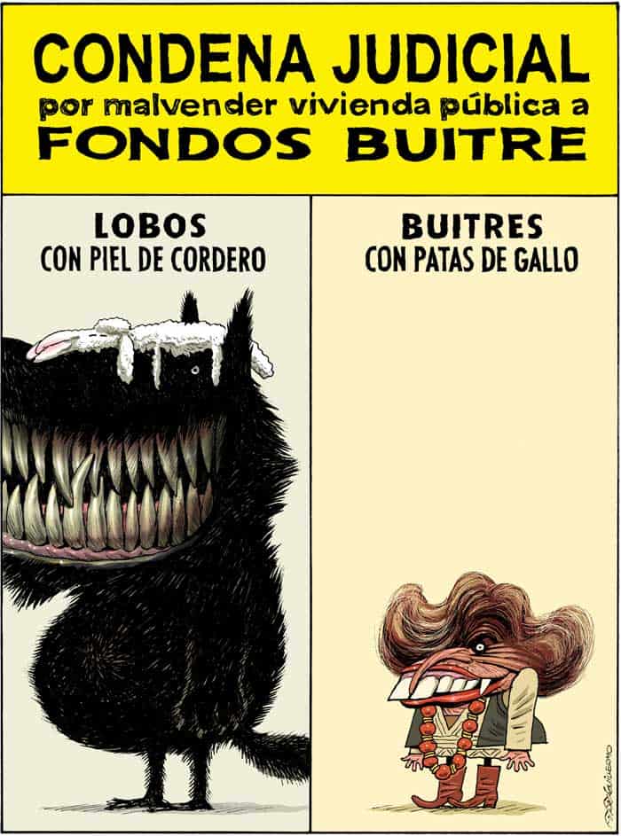 Ana Botella y los fondos buitre.