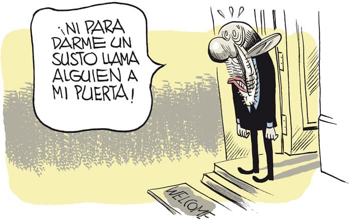 Alfredo Pérez Rubalcaba en Halloween.