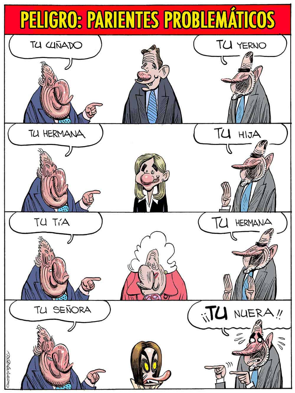 Familia Real: ¡Peligro! Parientes problemáticos