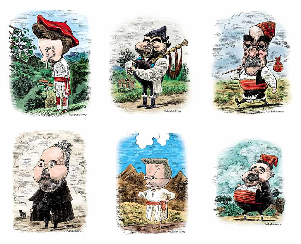 Líderes políticos autonómicos. Serie para el diario El Mundo.