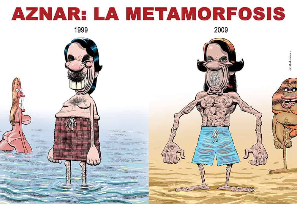 De 1999 a 2009. Los 10 años de la metamorfosis de Aznar.