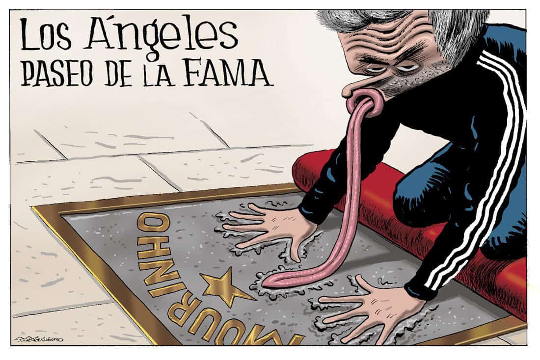 José Mourinho en Hollywood.