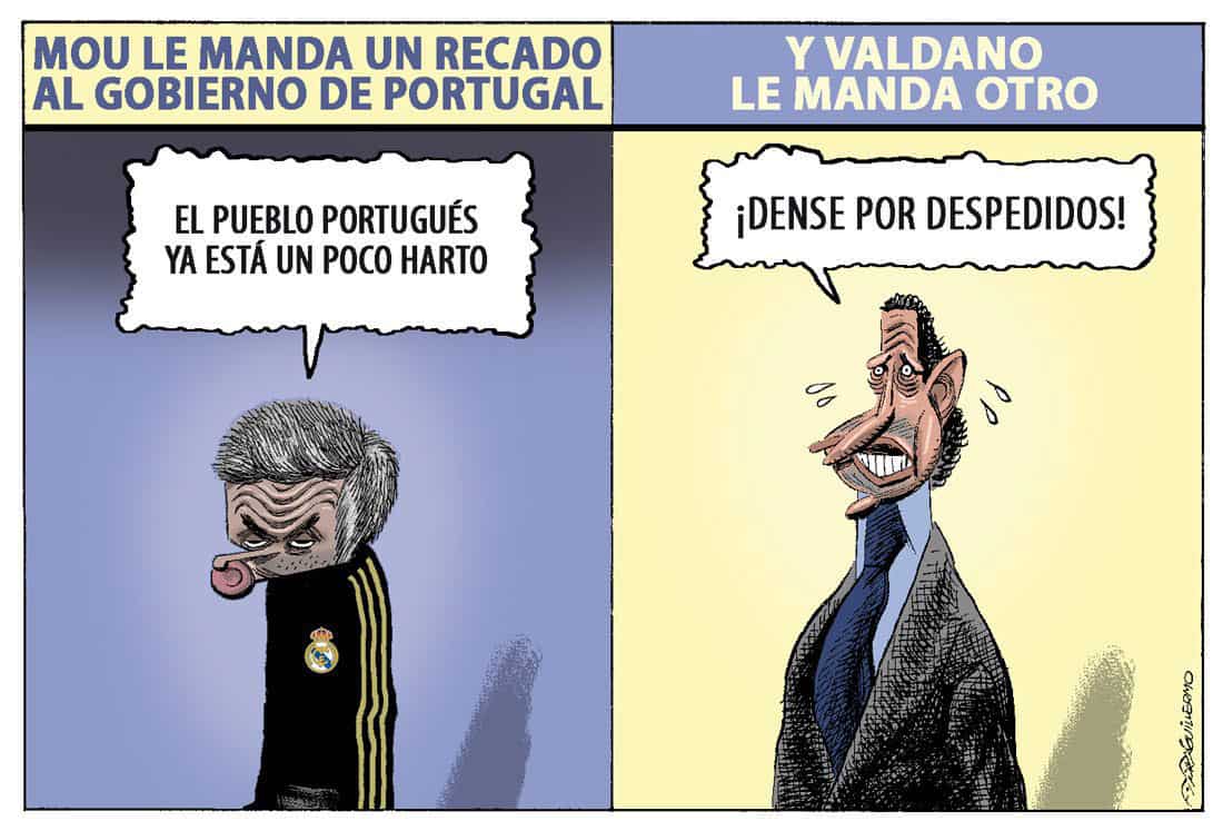 José Mourinho echa la bronca al Gobierno portugués.