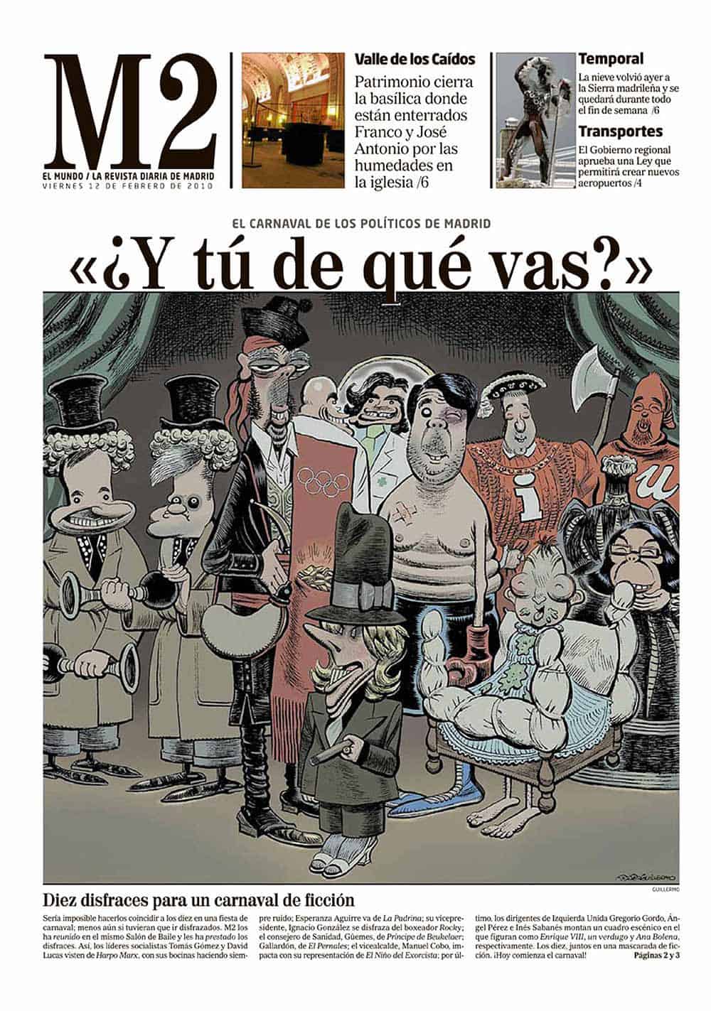 Portada del suplemento M2 del diario El Mundo.