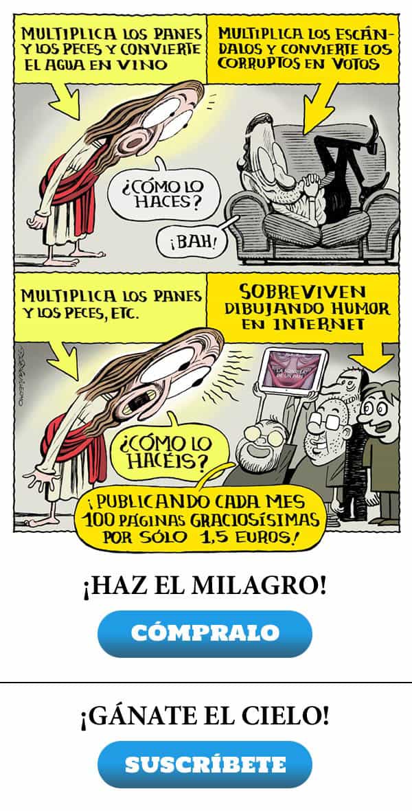 Promo 'Haz el milagro' para la revista digital Orgullo y Satisfacción.