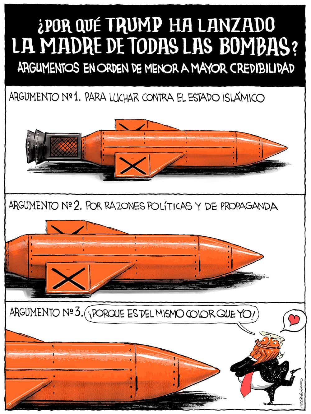 ¿Por qué Trump lanzó la Madre de Todas las Bombas?